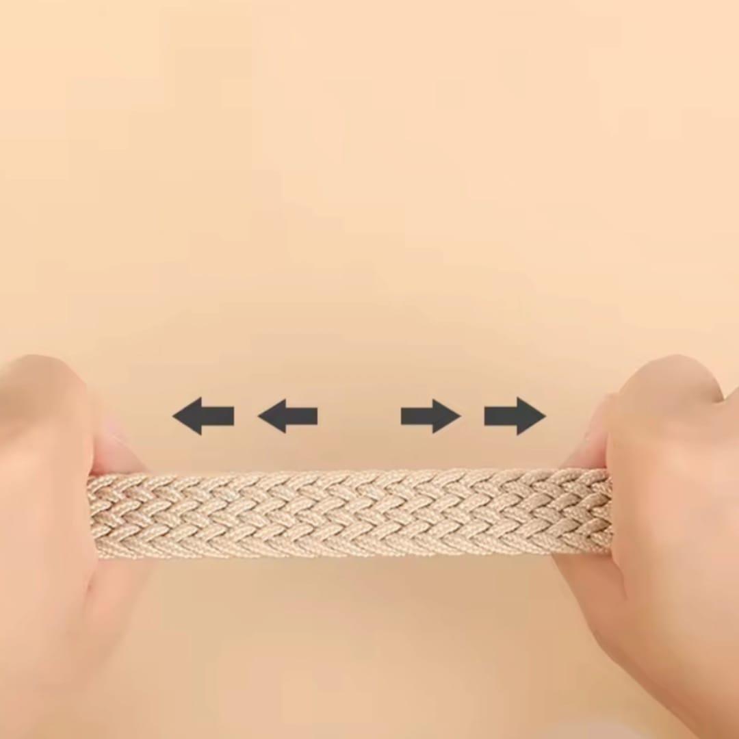 Cinturón Elasticado Hombre Tejido Elástico Cinturones Hombre