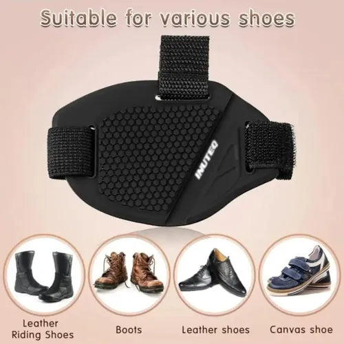 Cubre Zapatos Protector Ajustable Moto Palanca De Cambio