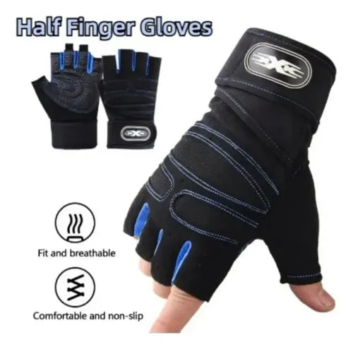 Guantes De Gimnasio Ejercicio Pesas Entrenamiento Y Trekking