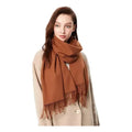 Bufanda Tipo Cashmere Delgada Unisex Invierno Elegante 200gr