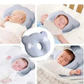 Almohada Cojín Bebe Antiplagiocefalia Cabeza Plana Con Funda