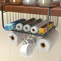 Soporte Metálico Multiuso Tazas Paños Cocina Baño Premium