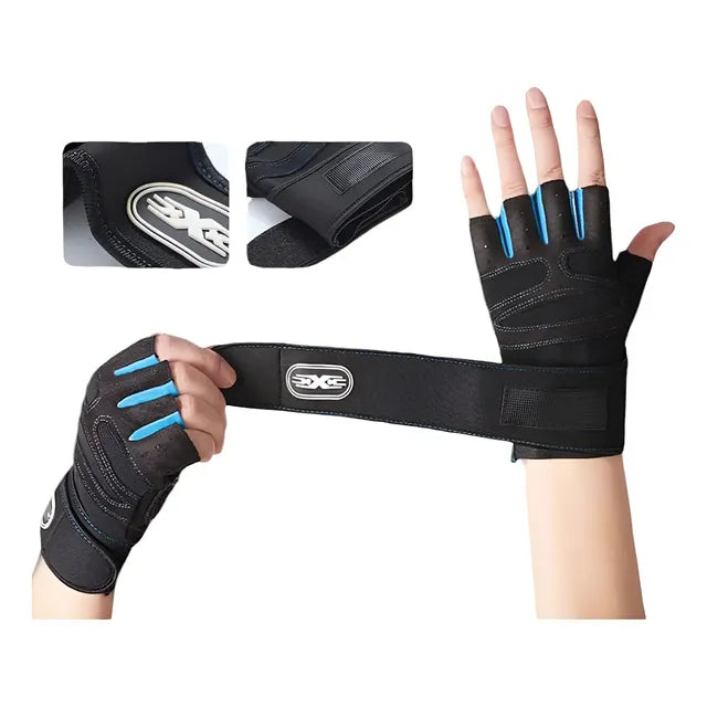 Guantes De Gimnasio Ejercicio Pesas Entrenamiento Y Trekking