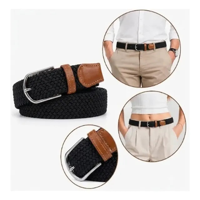Cinturón  Elasticado Hombre - Tejido Elástico Cinturones