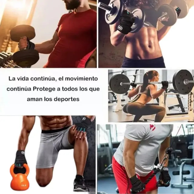 Guantes De Gimnasio Ejercicio Pesas Entrenamiento Y Trekking